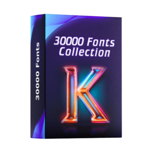 30.000 Fonts Collection