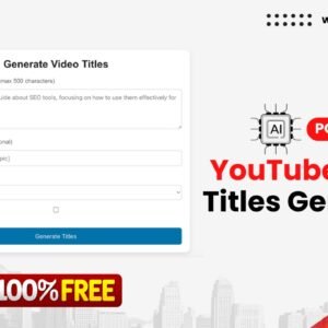 Digital Pritam YouTube Title Generator